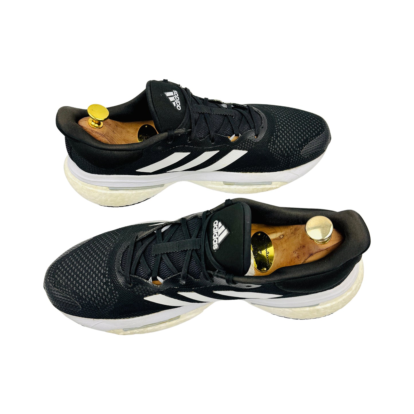 Adidas SolarGlide 5 'Core Black' Shoes (Size 44) - GX5493