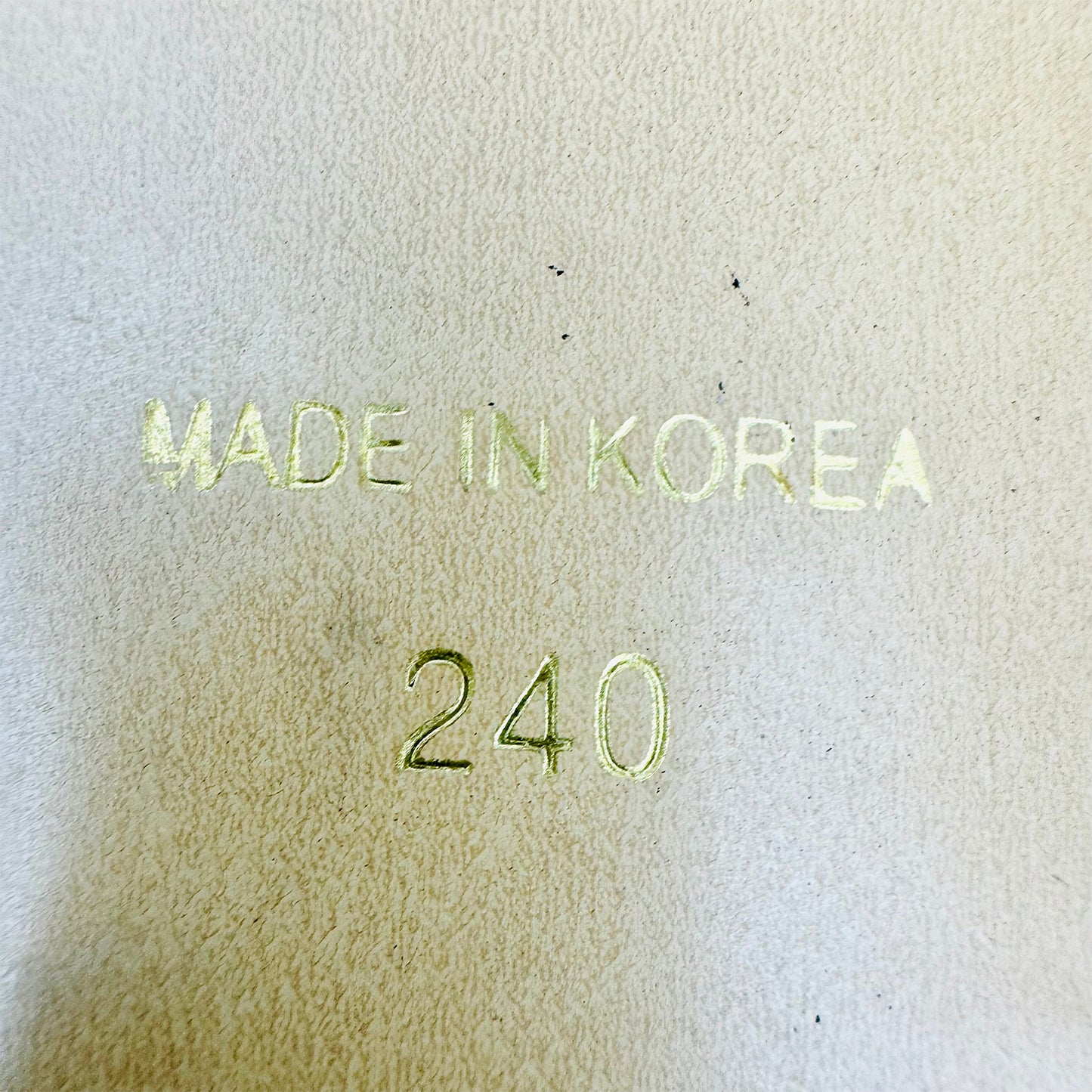 Soyou Black 1981 Beige Leather Sandals (Size 36.5/37)