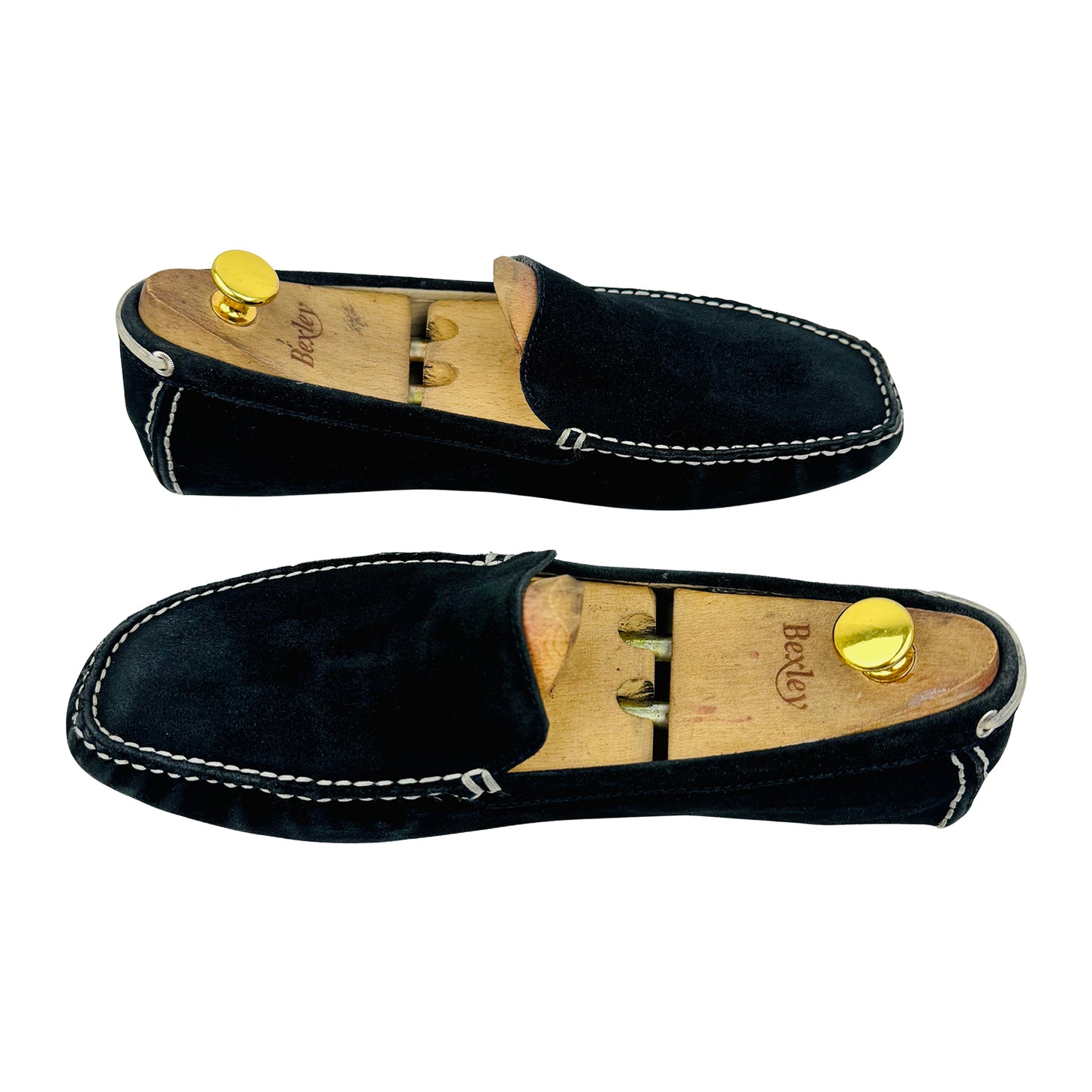 Calvin Klein Men's Black Suede Loafer (Size 42.5)