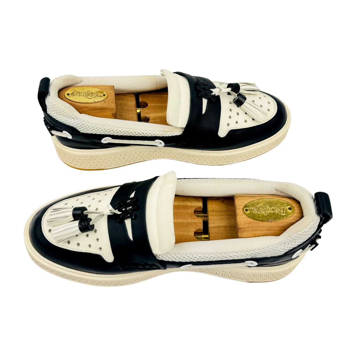 AMIRI MA Tassel Hybrid Slipon Loafers (Size 43) - AMFOLR1001-001