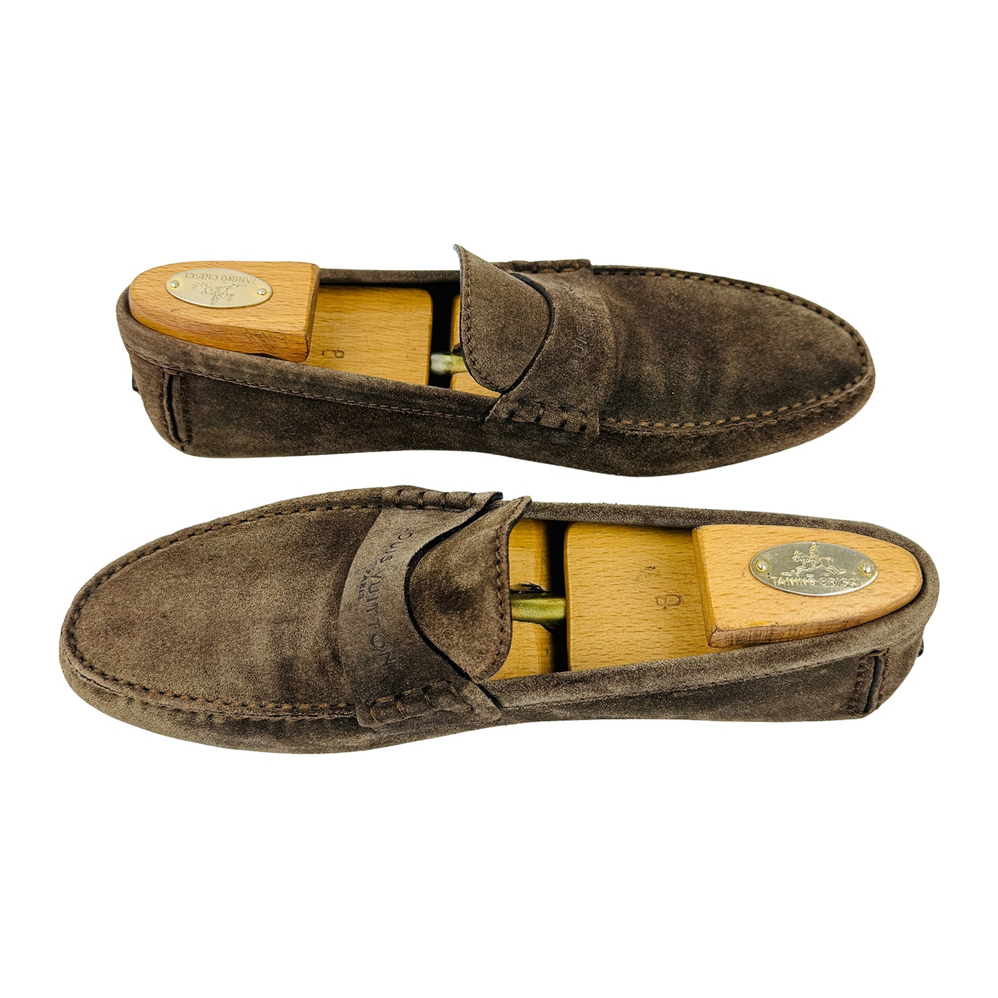 Louis Vuitton Men's Brown Loafers (Size 42.5) - FA0078