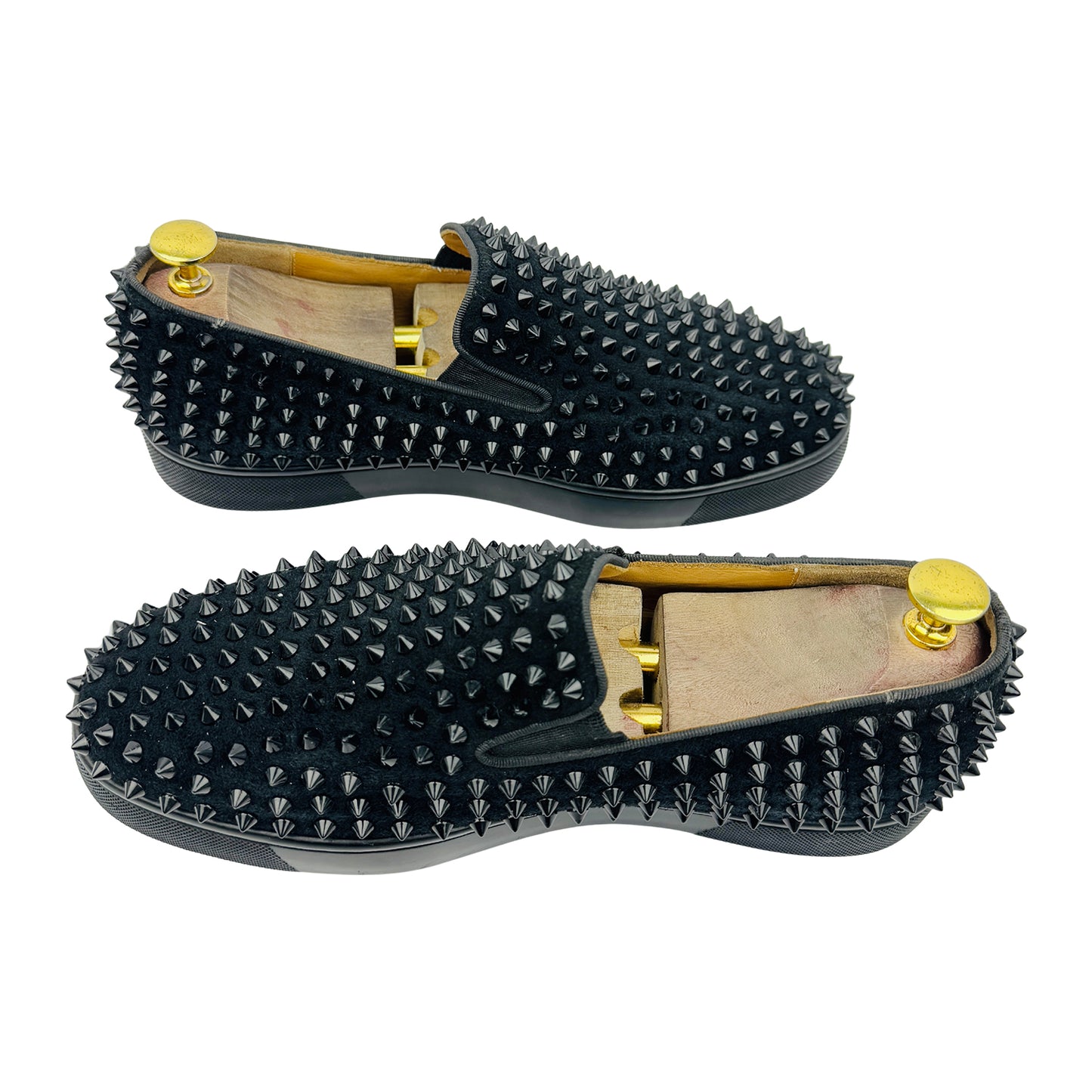 Christian Louboutin Roller Boat 'Spike Embellished' Shoes (Size 41.5/42)
