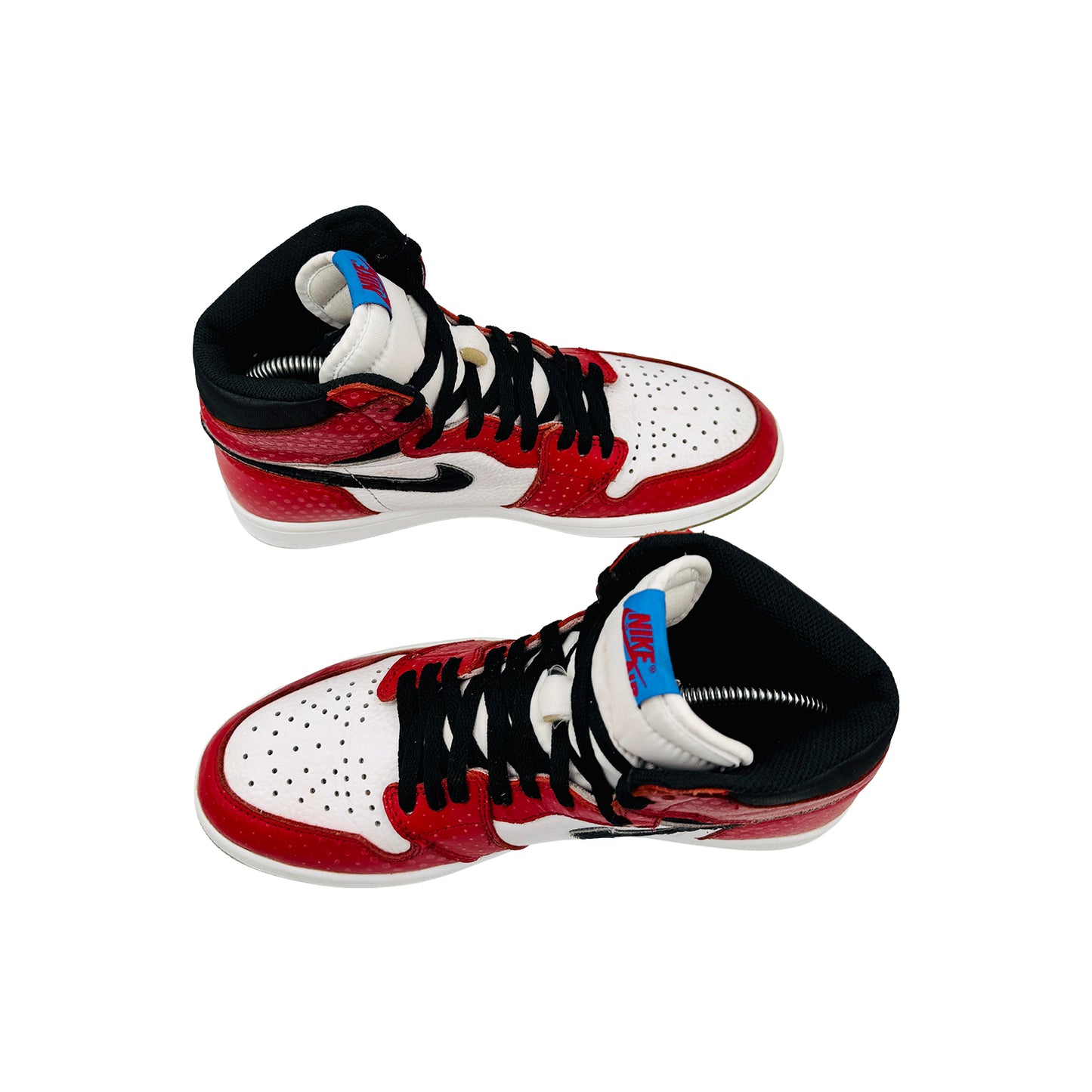 Nike Air Jordan 1 "Spider-Man Origin Story" Sneakers (Size 42) - 555088-602