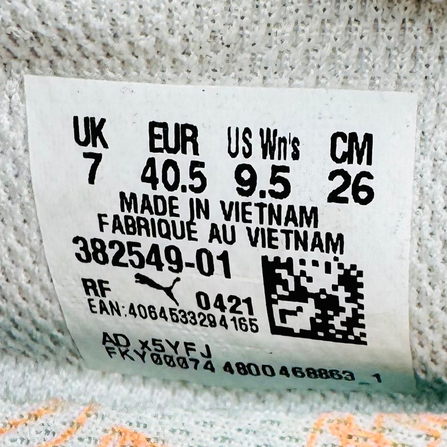 PUMA Cruise Rider Nylon Shoes (Size 40.5) - 382549-01