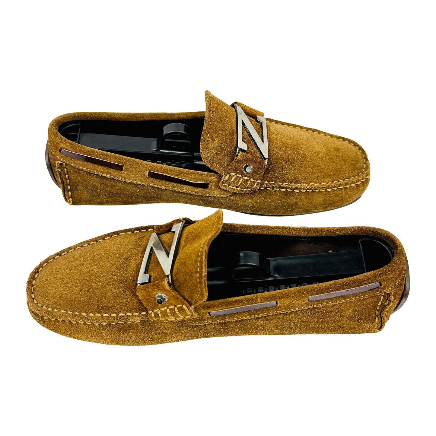 Ermenegildo Zegna 'Camel Brown' Loafers (Size 41/41.5)