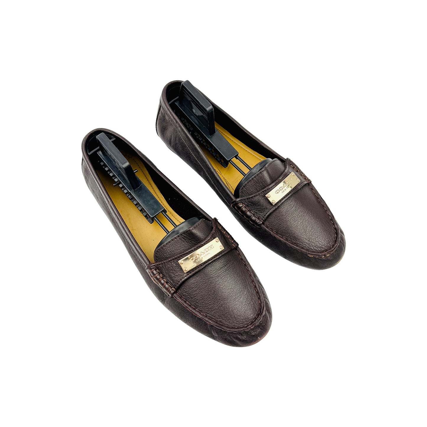 Coach Fredrica Brown Loafers (Size 38) - A5175