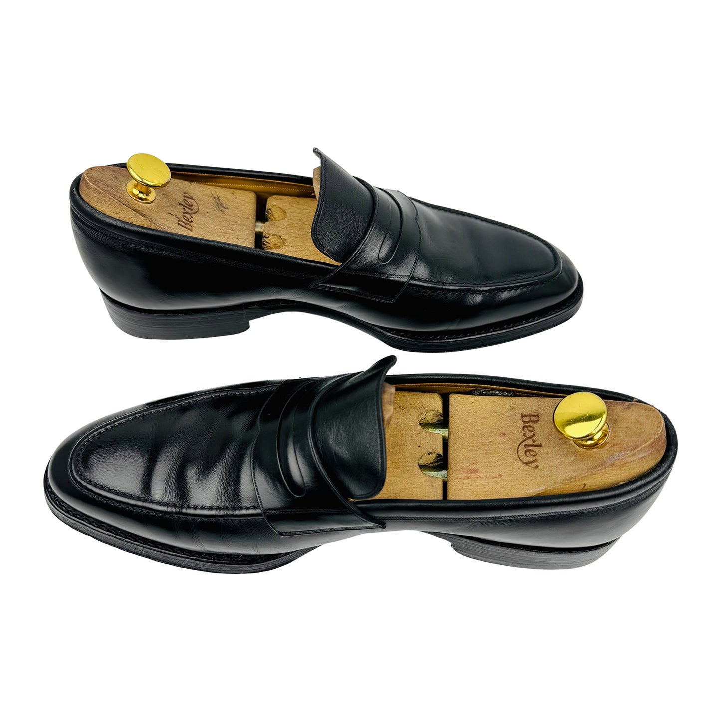Bally Scarbono Black Leather Loafer (Size 43)