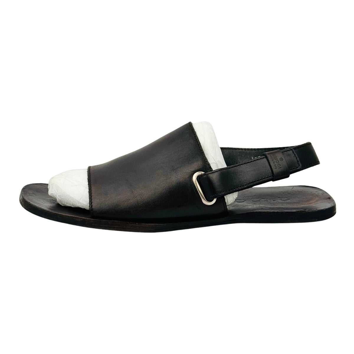 Gucci Vintage Leather Slingback Sandals (Size 43/43.5)