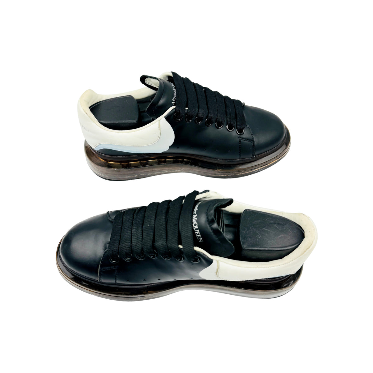 Alexander McQueen Oversized Transparent Sole Sneakers (Size 38.5/39)