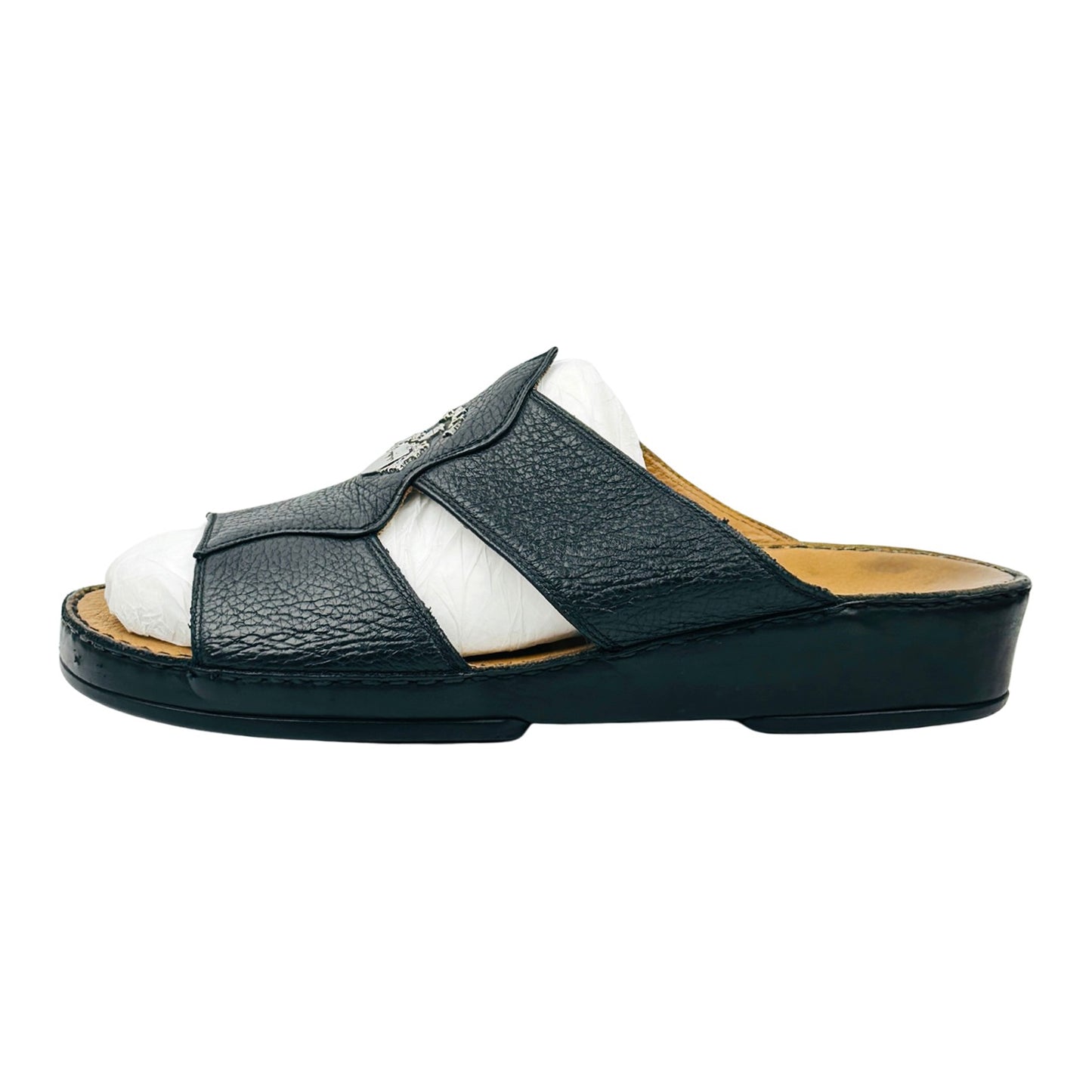 Bally Men's Hakman Black Sandal Slides (Size 43/43.5)