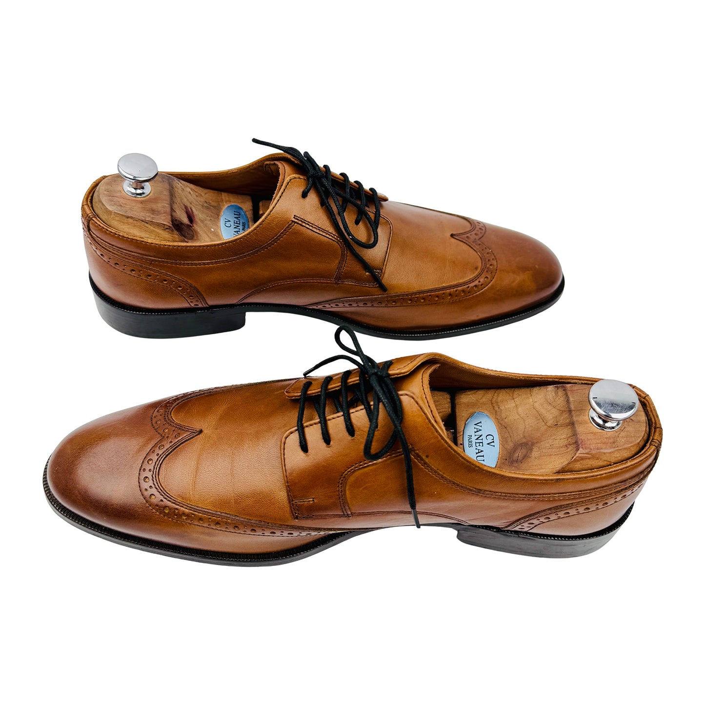 Johnston & Murphy Brown Wingtip Dress Shoes (Size 45/45.5) - 59 1076