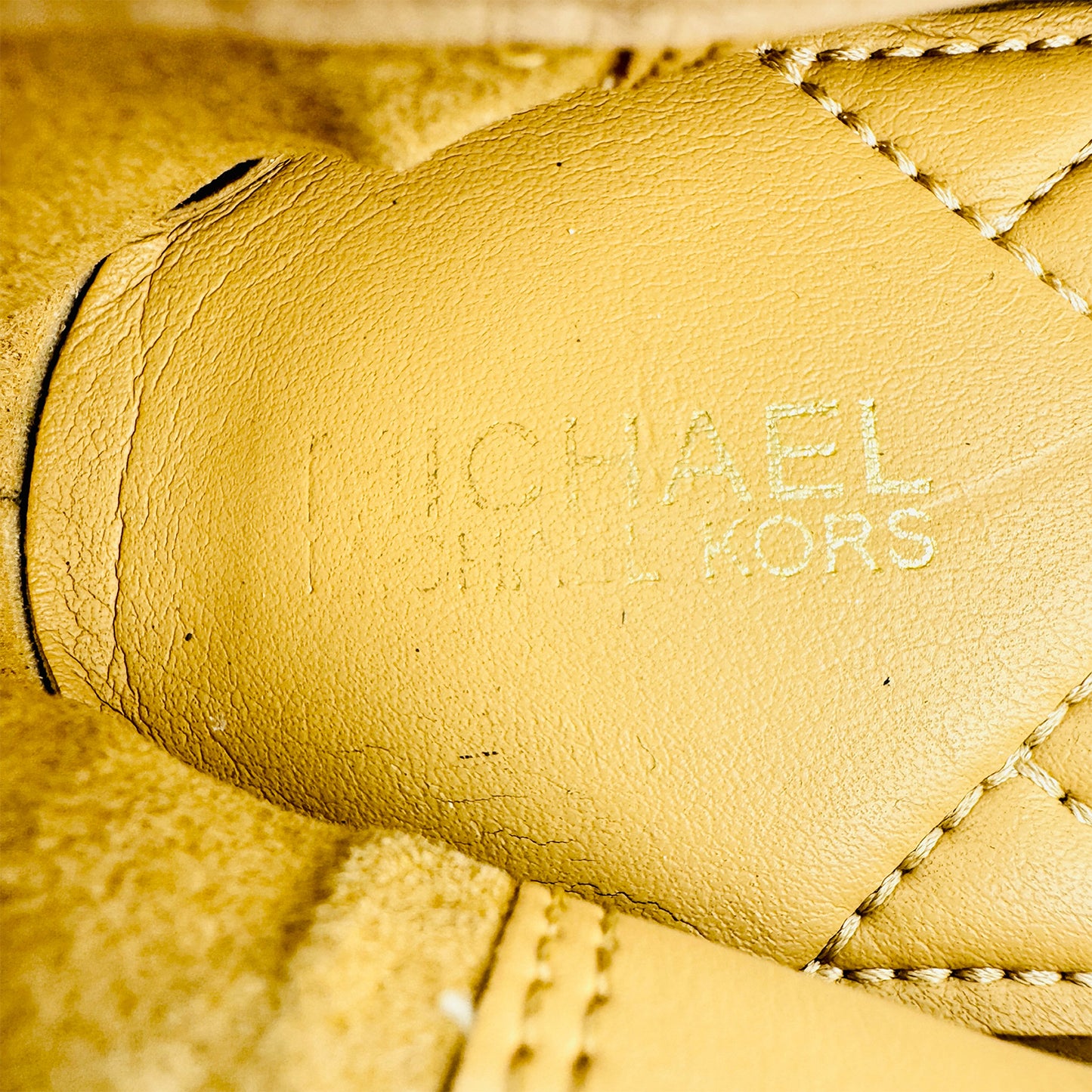 Michael Kors Lillie 'Nude' Moccasin Flats (Size 36.5) - ME18J