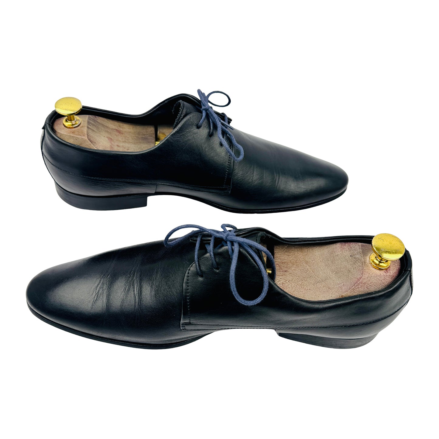 Hugo Boss Men's Black Leather Oxfords (Size 41.5/42)