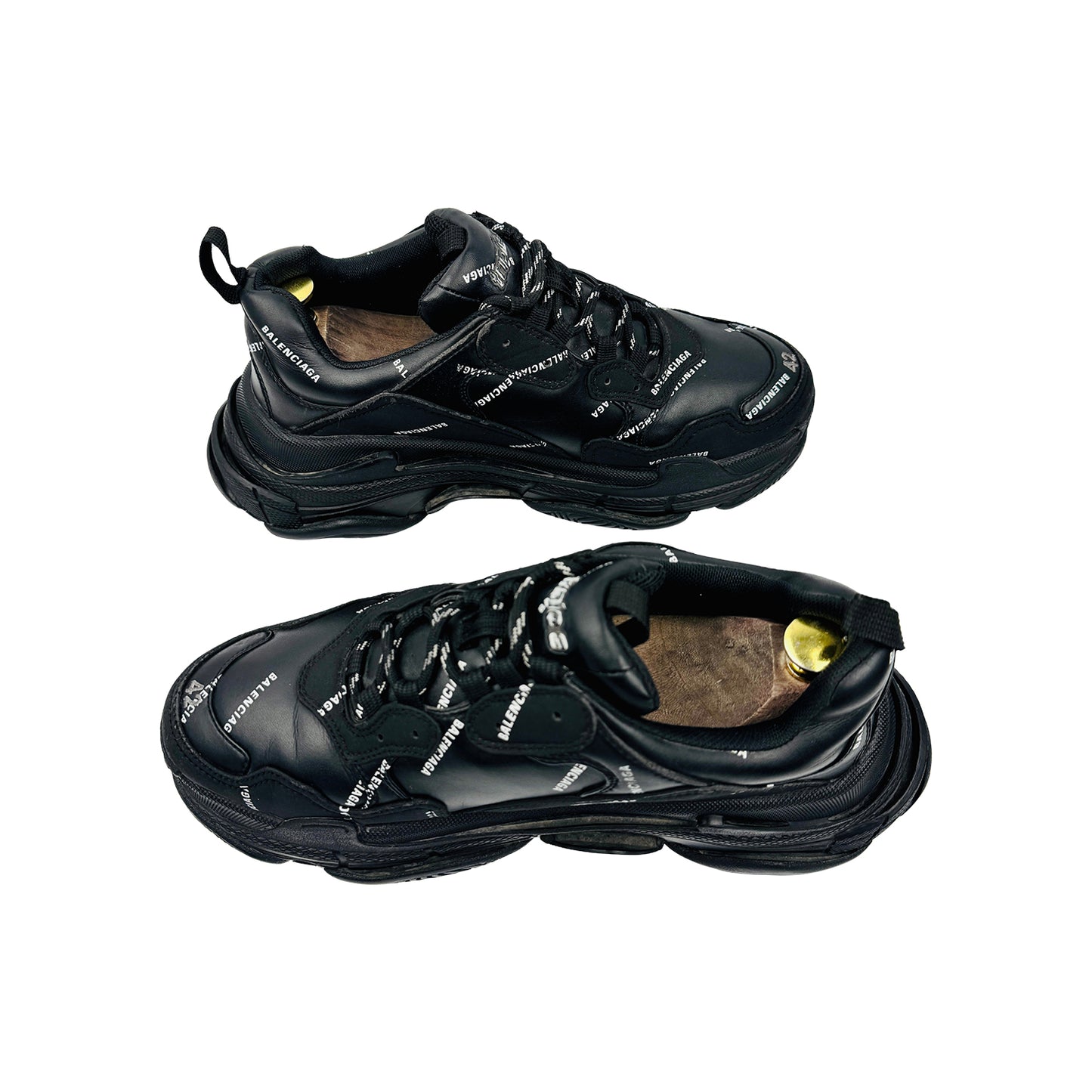 Balenciaga Triple S Black Sneakers (Size 42) - 536737