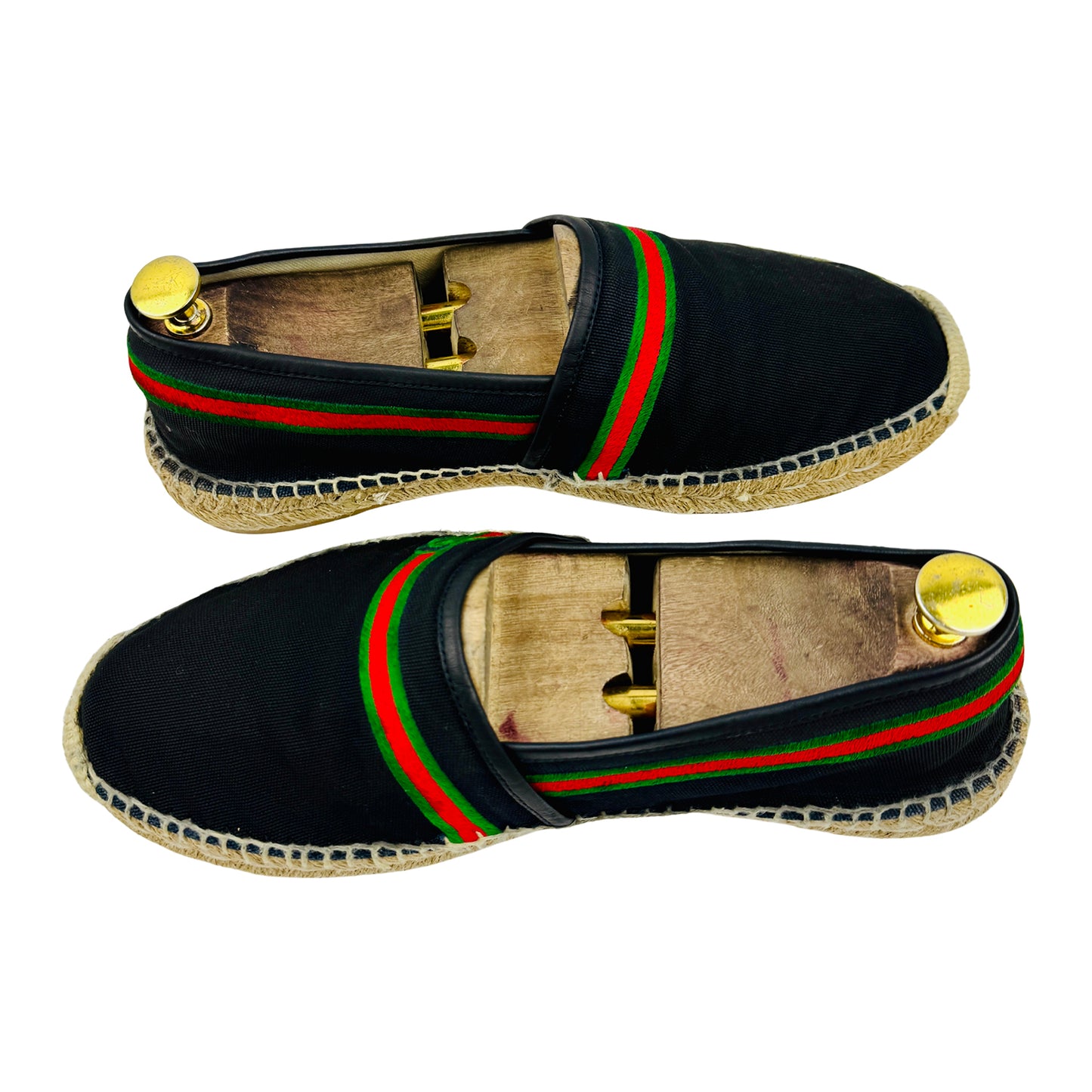 Gucci Alejandro Interlocking G Espadrille Shoes (Size 42)