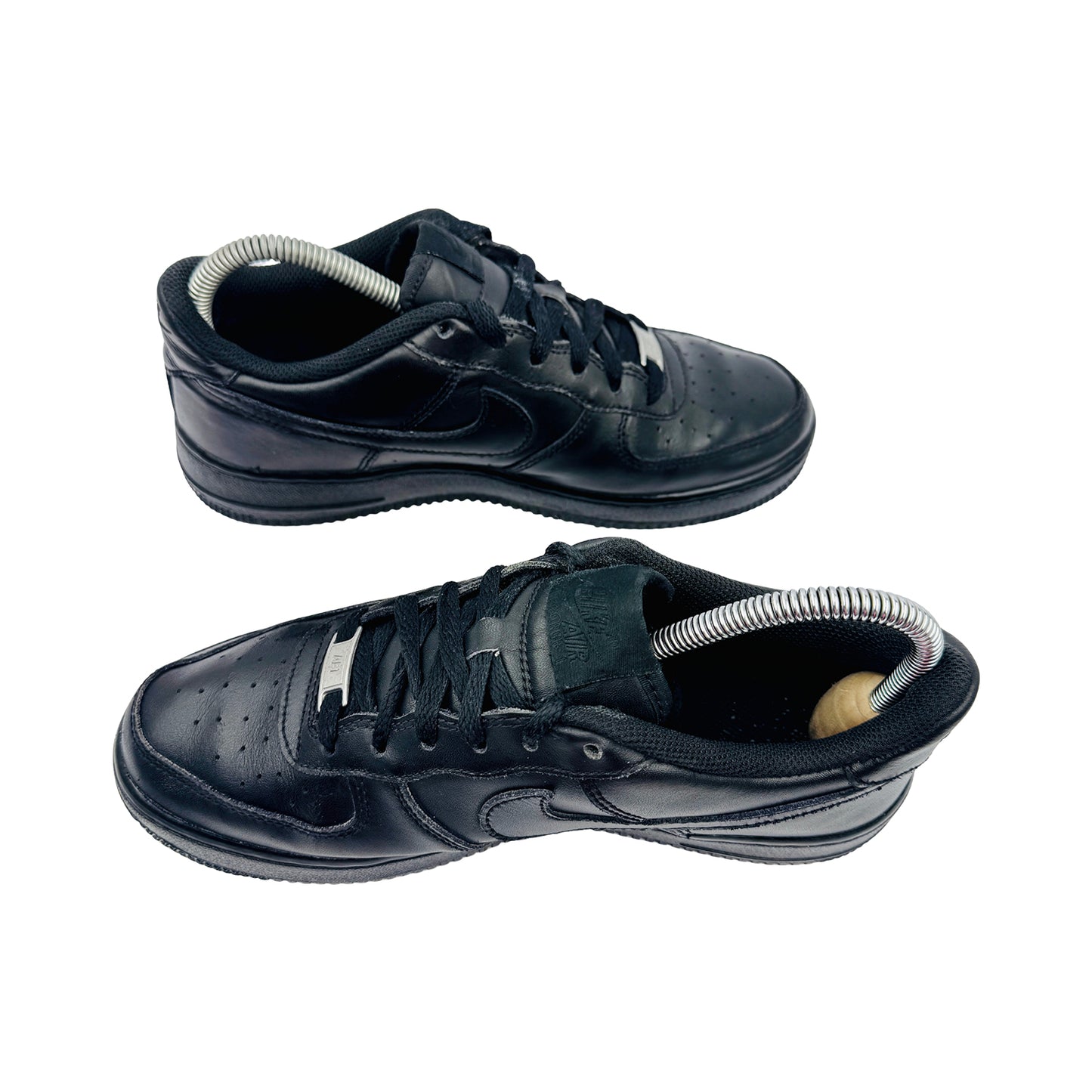 Nike Air Force 1 Low (GS) 'Triple Black' Sneakers (Size 38.5/39) - 314192-009