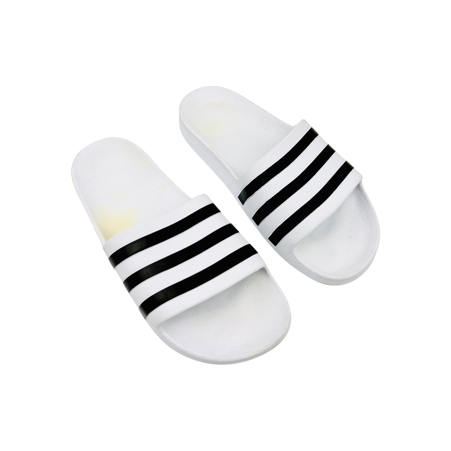 Adidas Adilette Aqua White Slides (Size 42)