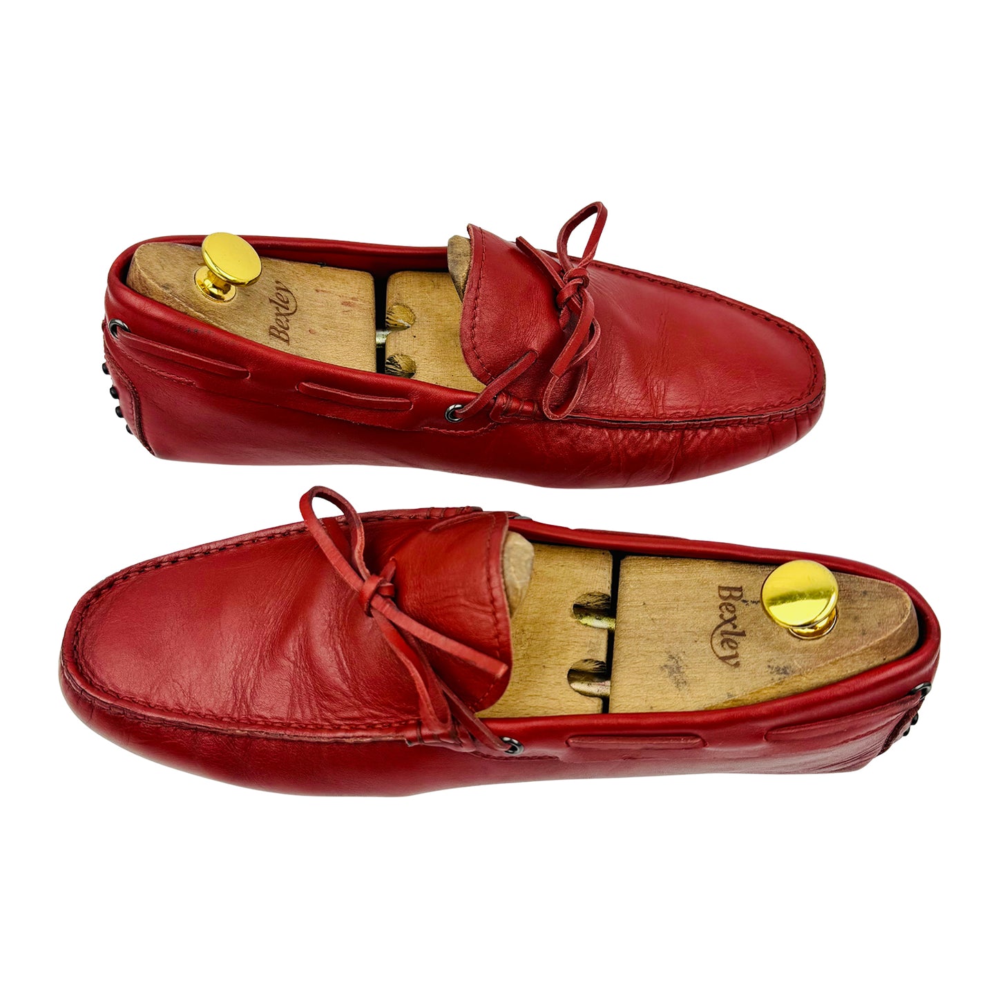 Tod's Ferrari X Gommino Red Shoes (Size 43/43.5)