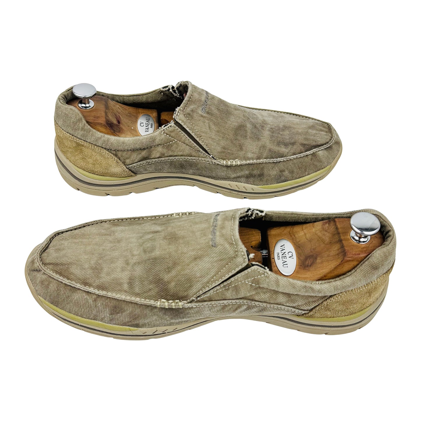 Skechers Relaxed Fit Expected - Avillo Loafer (Size 45.5) - 64109EW KHK