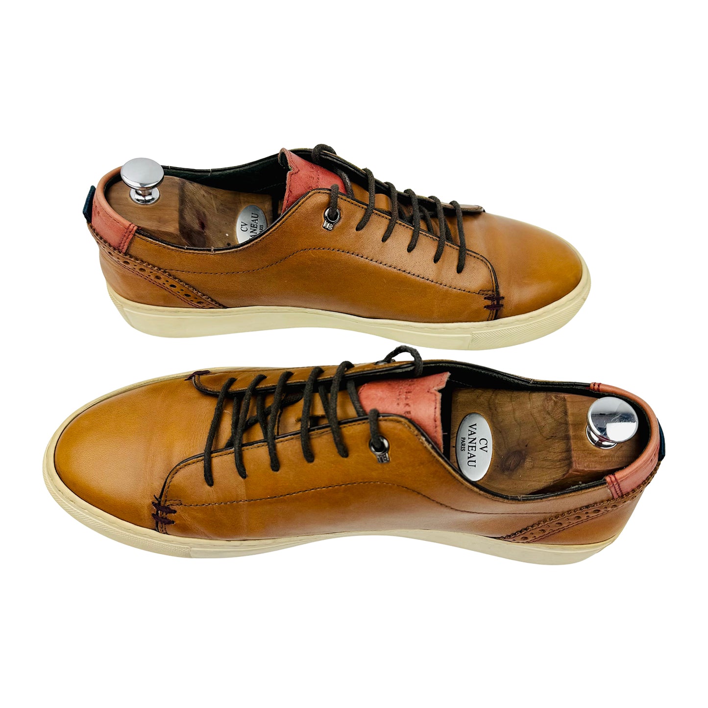 Ted Baker Men's 'Tan' Leather Sneakers (Size 45)