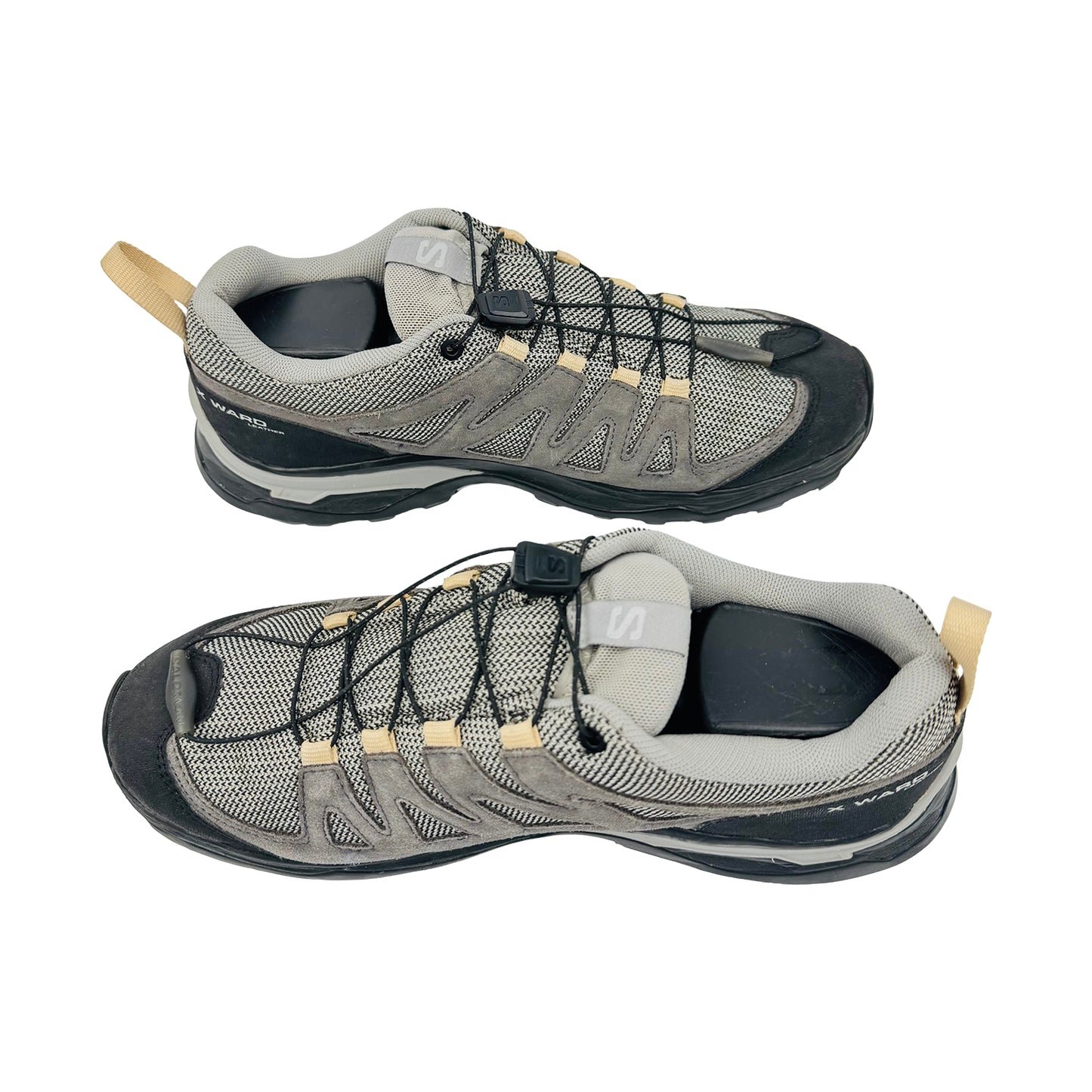 Salomon X Ward Leather Grey Shoes (Size 40.5) - 471824