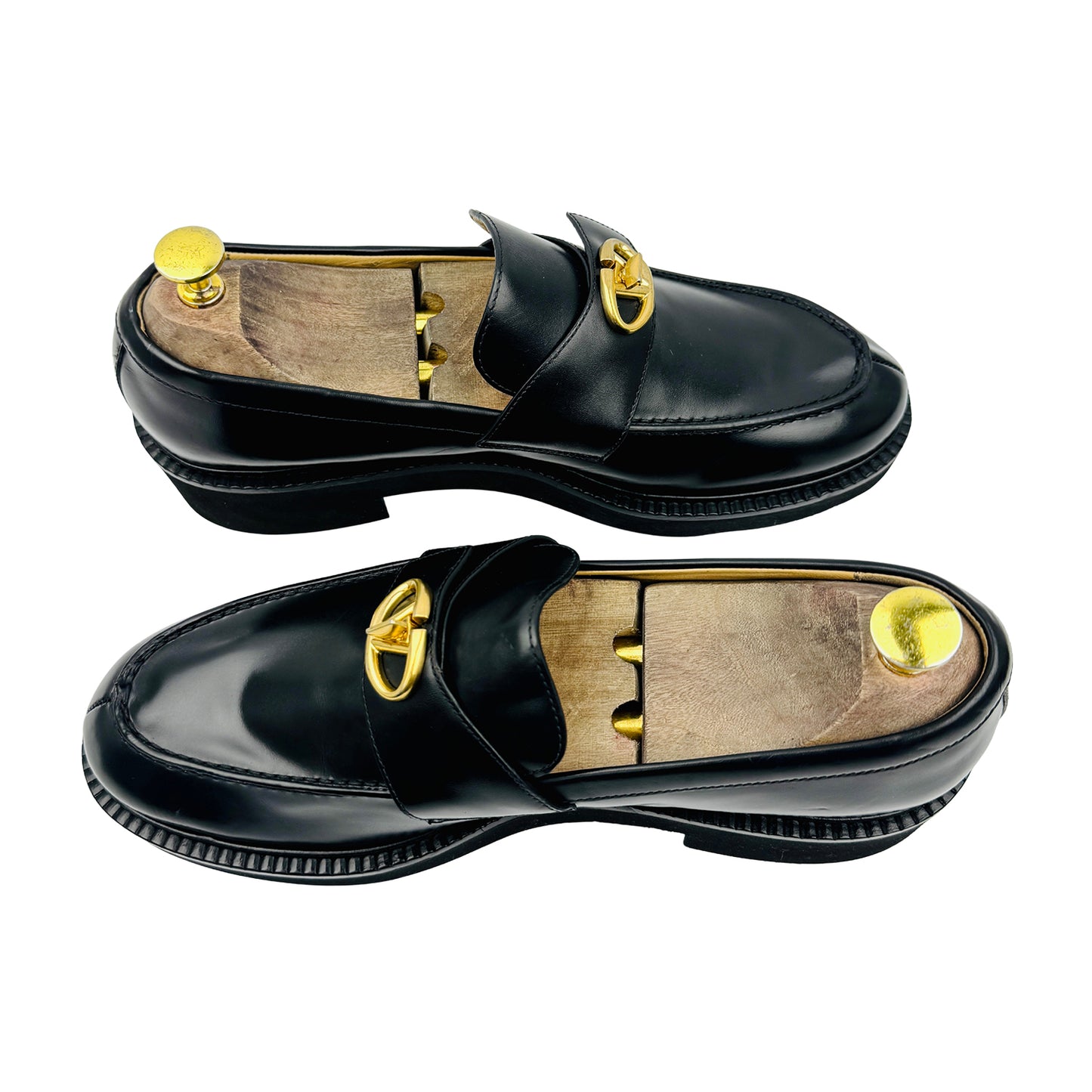 Valentino Garavani Black Loafers (Size 41/41.5) - S5JN6W2