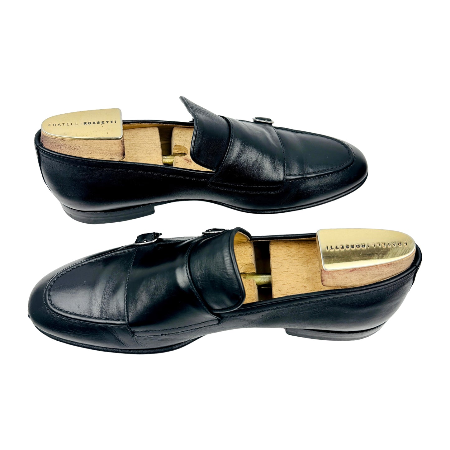 Scarosso Ernesto Double Monk Strap Loafers (Size 43/43.5)