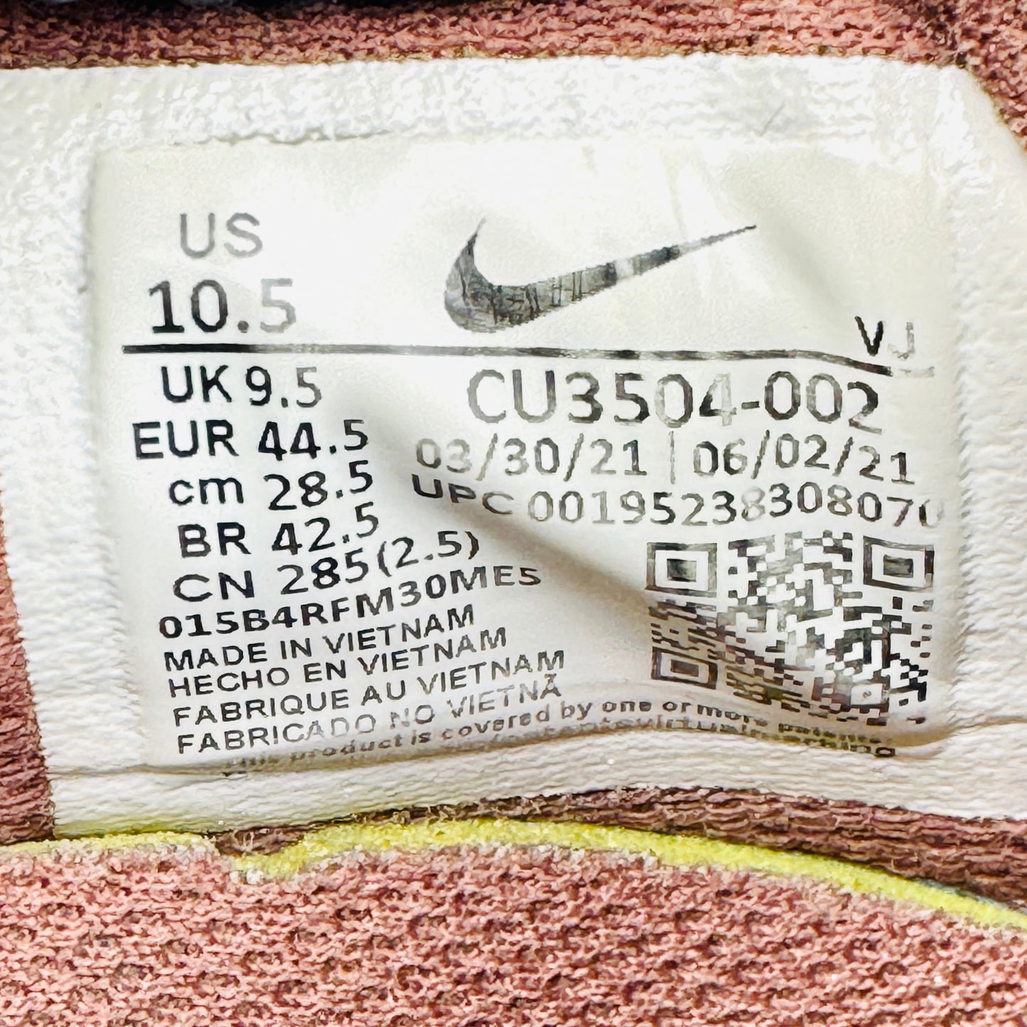 Nike Men's Renew Run 2 Shoes (Size 44.5) - CU3504-002