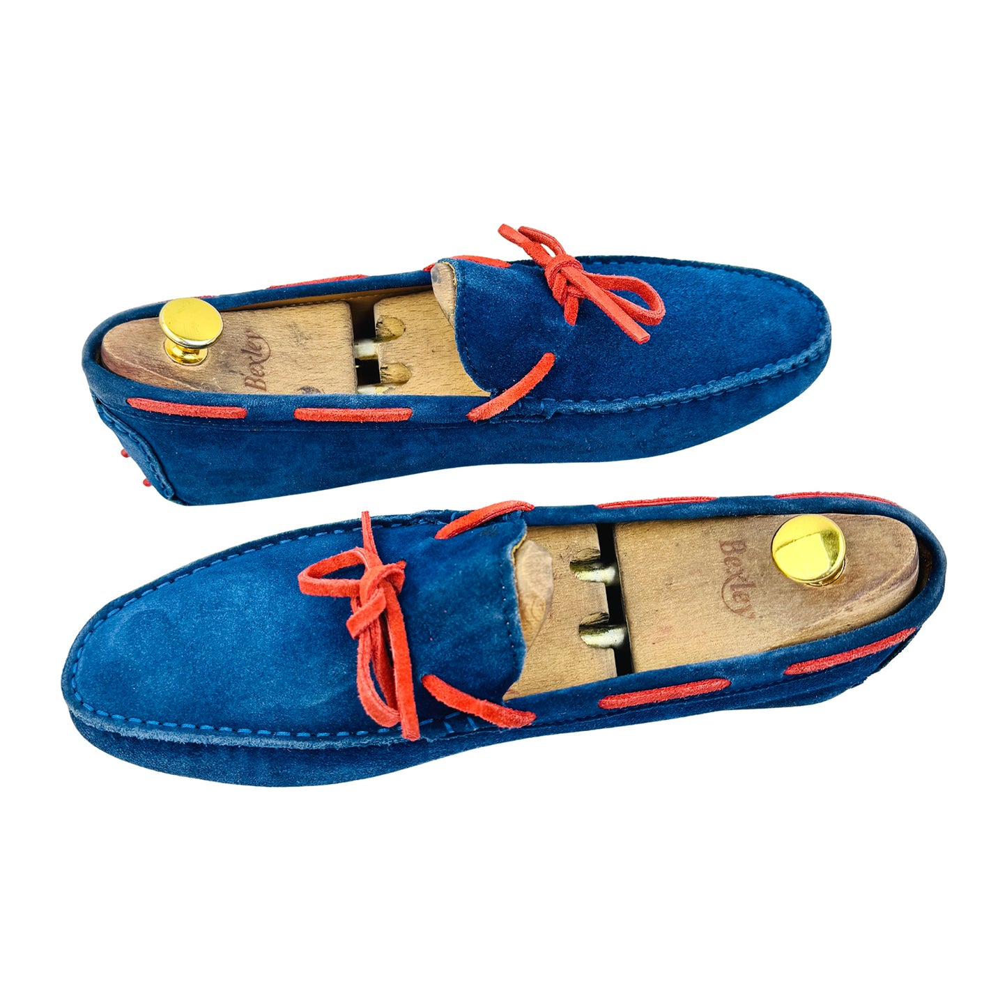 Escape Men's 'Royal Blue' Driving Loafers (Size 43)