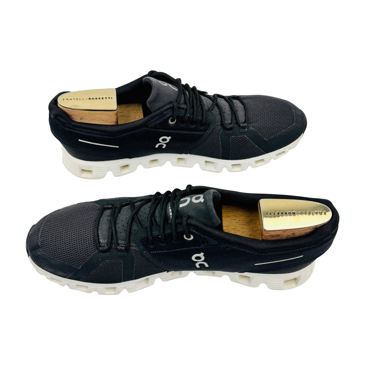 On Men's Cloud 5 'Black White' Shoes (Size 47) - 59.98919