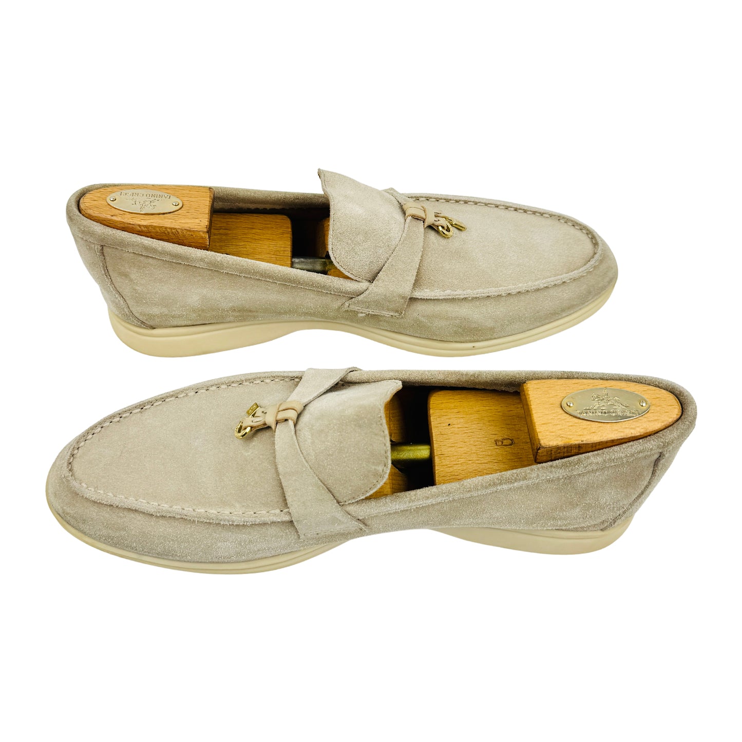 Loro Piana Summer Charms Walk Loafers (Size 44) - H18068