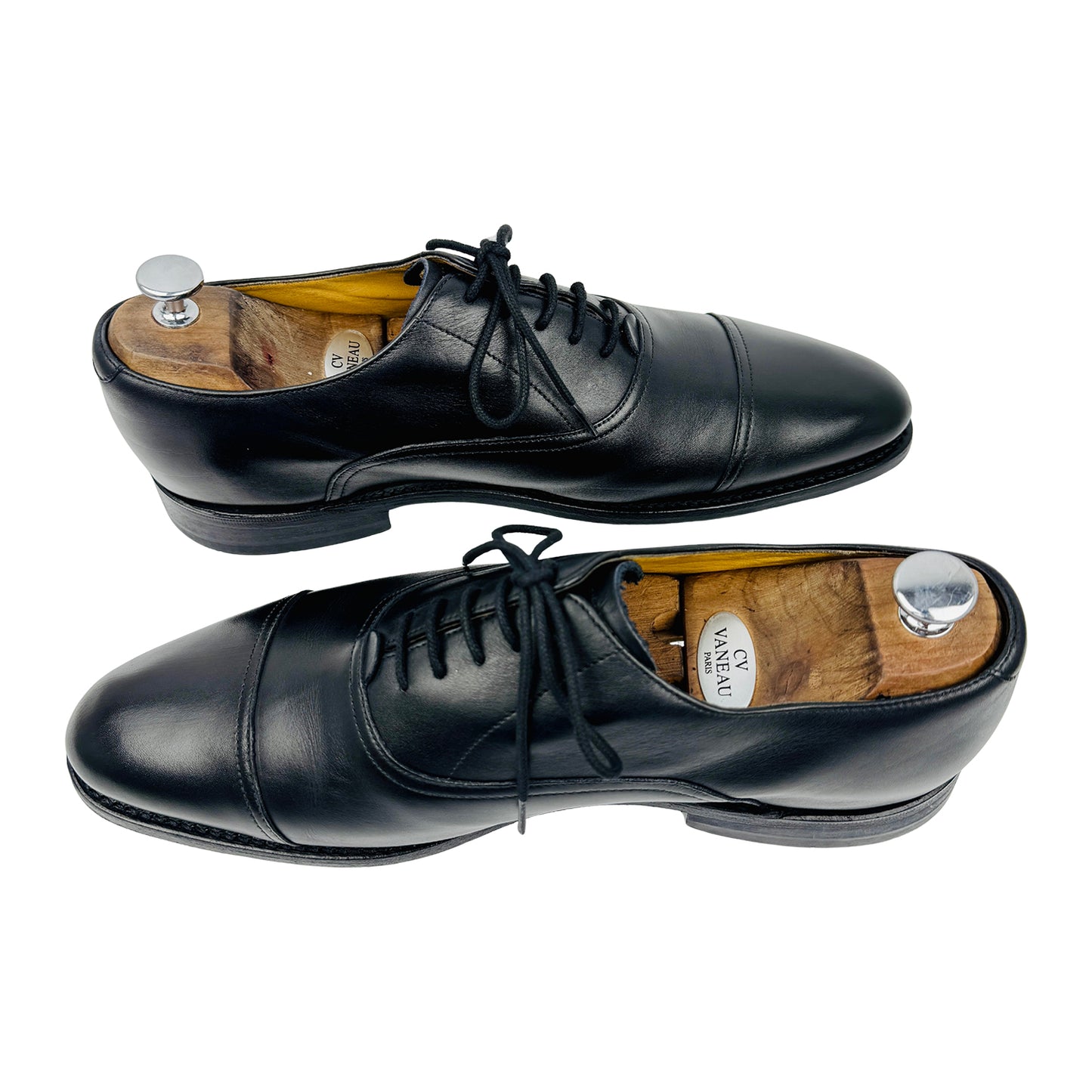 Charles Tyrwhitt Men's Black Oxford Shoes (Size 43.5) - SHC0246BLK