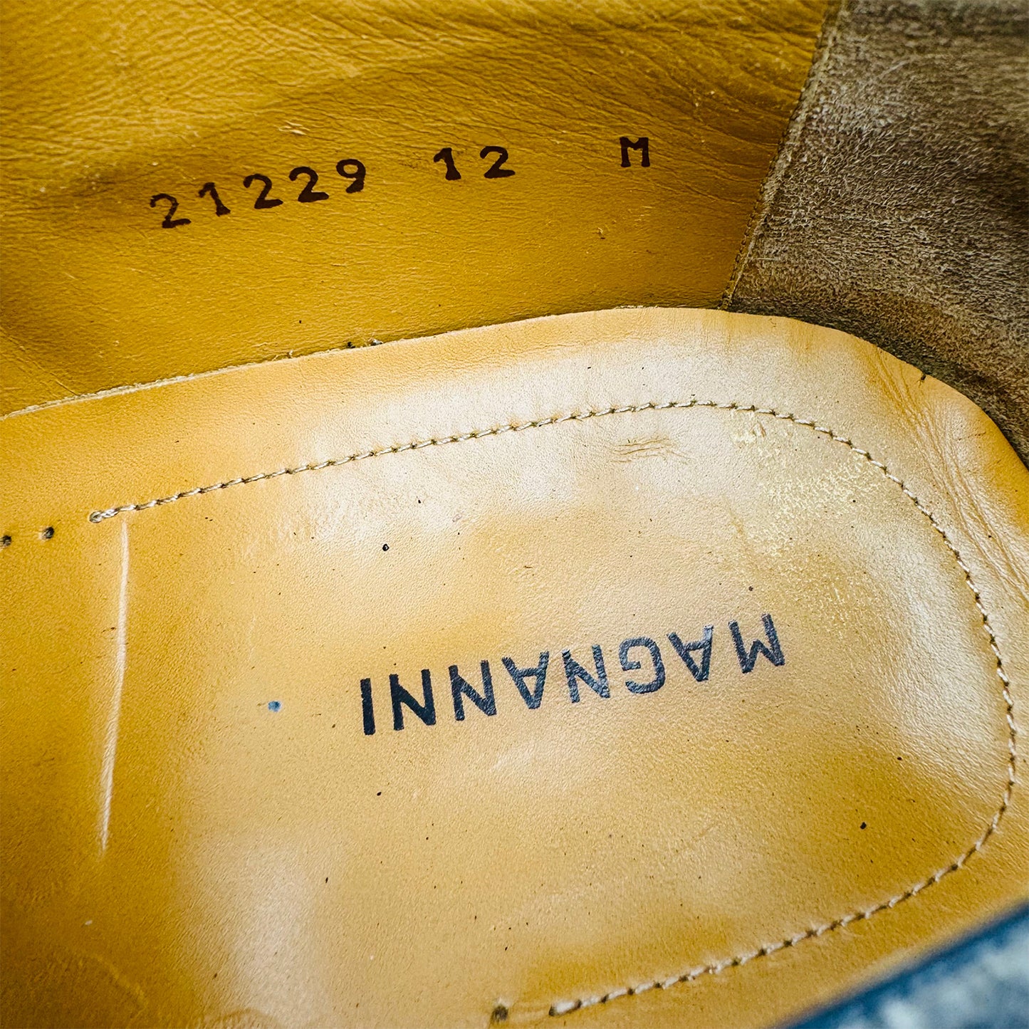 Magnanni Double Monk Strap Two Tone Shoes (Size 46)