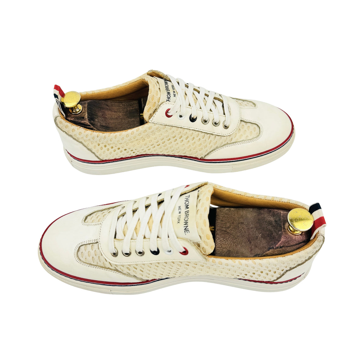 Thom Browne Heavy Athletic Low Sneakers (Size 41/41.5) - MFD237A-03193-100
