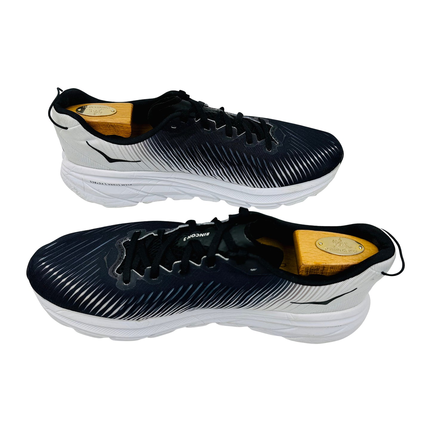 Hoka Rincon 3 Black White Shoes (Size 44) - 1119395 BWHT