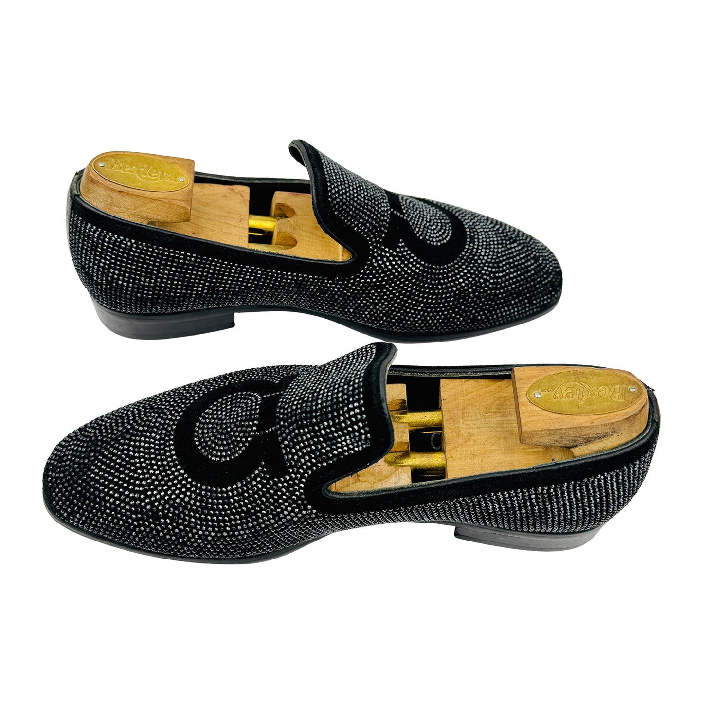 Salvatore Ferragamo Crystal Embellished Loafers (Size 39.5/40)