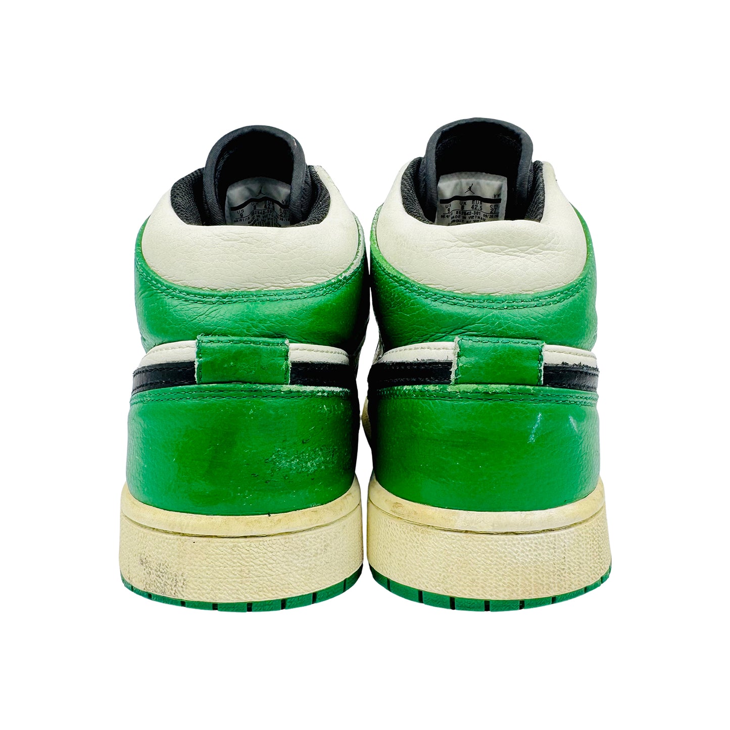 Nike Air Jordan 1 Mid 'Pine Green' Sneakers (Size 42.5) - 852542-301