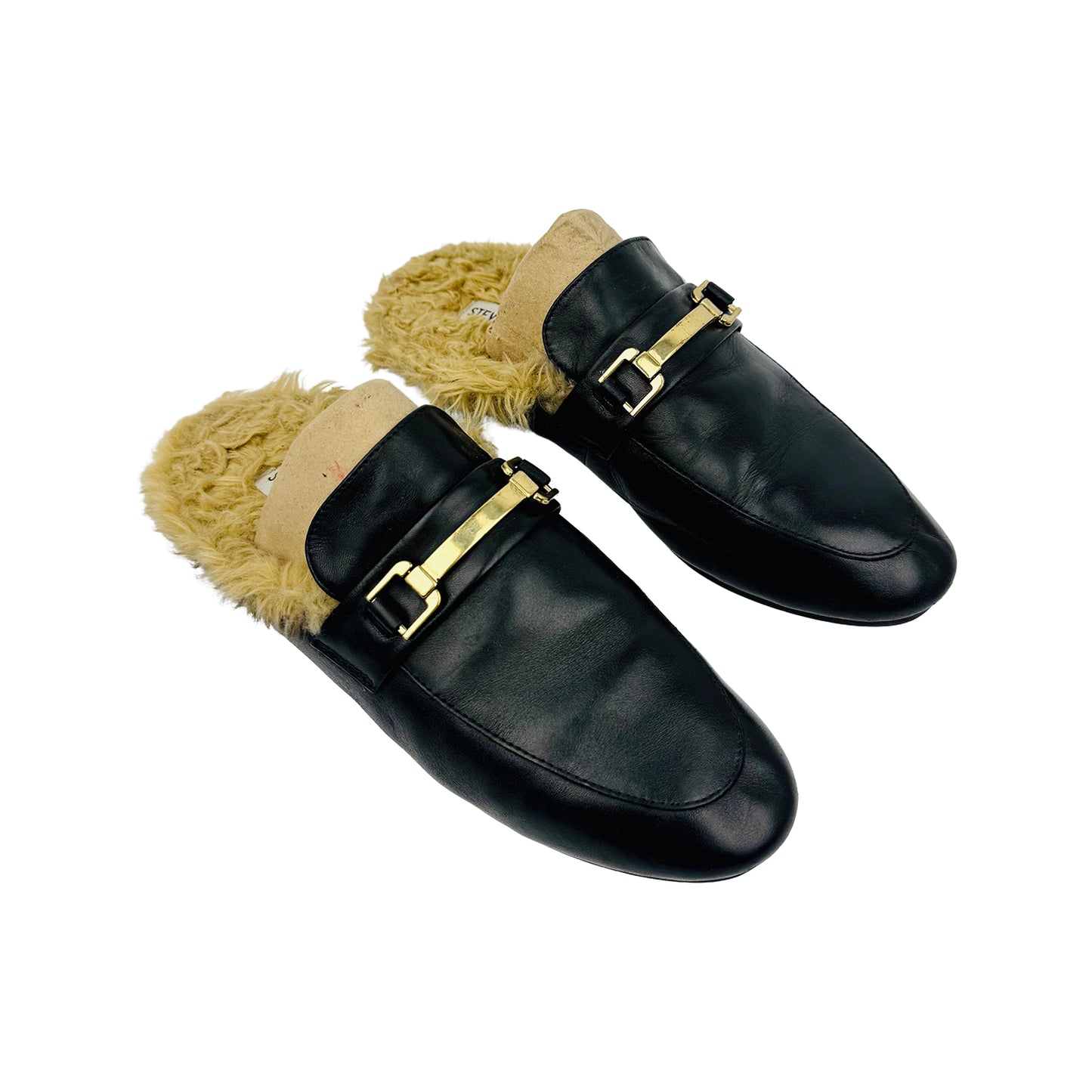 Steve Madden Black Khloe Mules (Size 40)