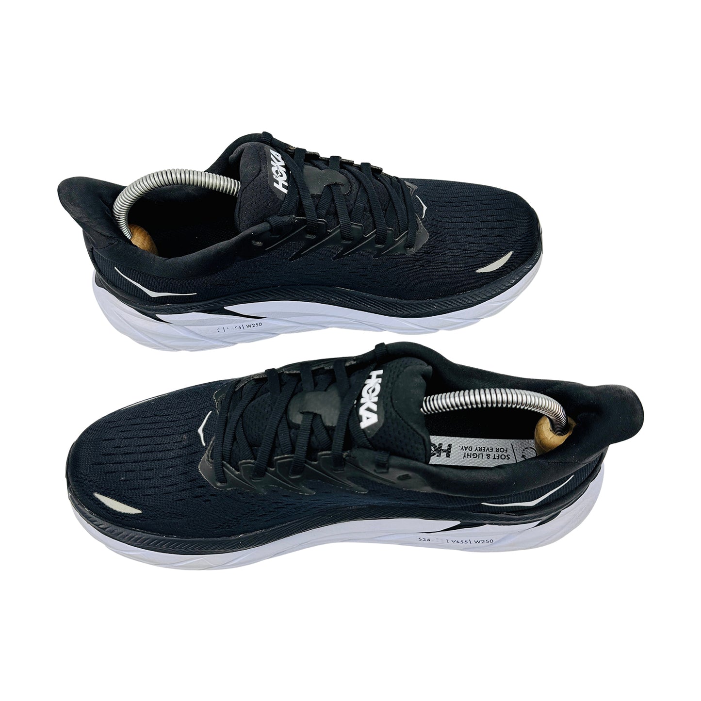 Hoka Men's Clifton 8 Shoes (Size 44) - 1121374 BWHT