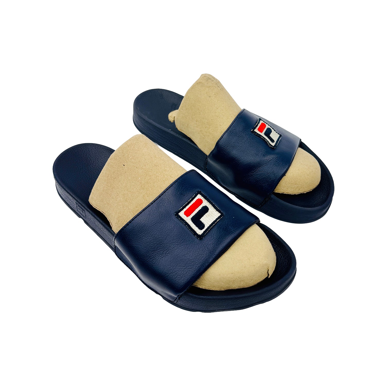 Right Side image of Fila Drifter Blue Slides (Size 43)