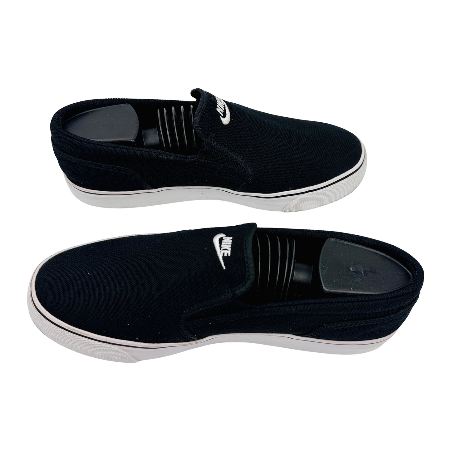 Nike Toki Slip Canvas 'Black White' Shoes (Size 41) - 724770-010