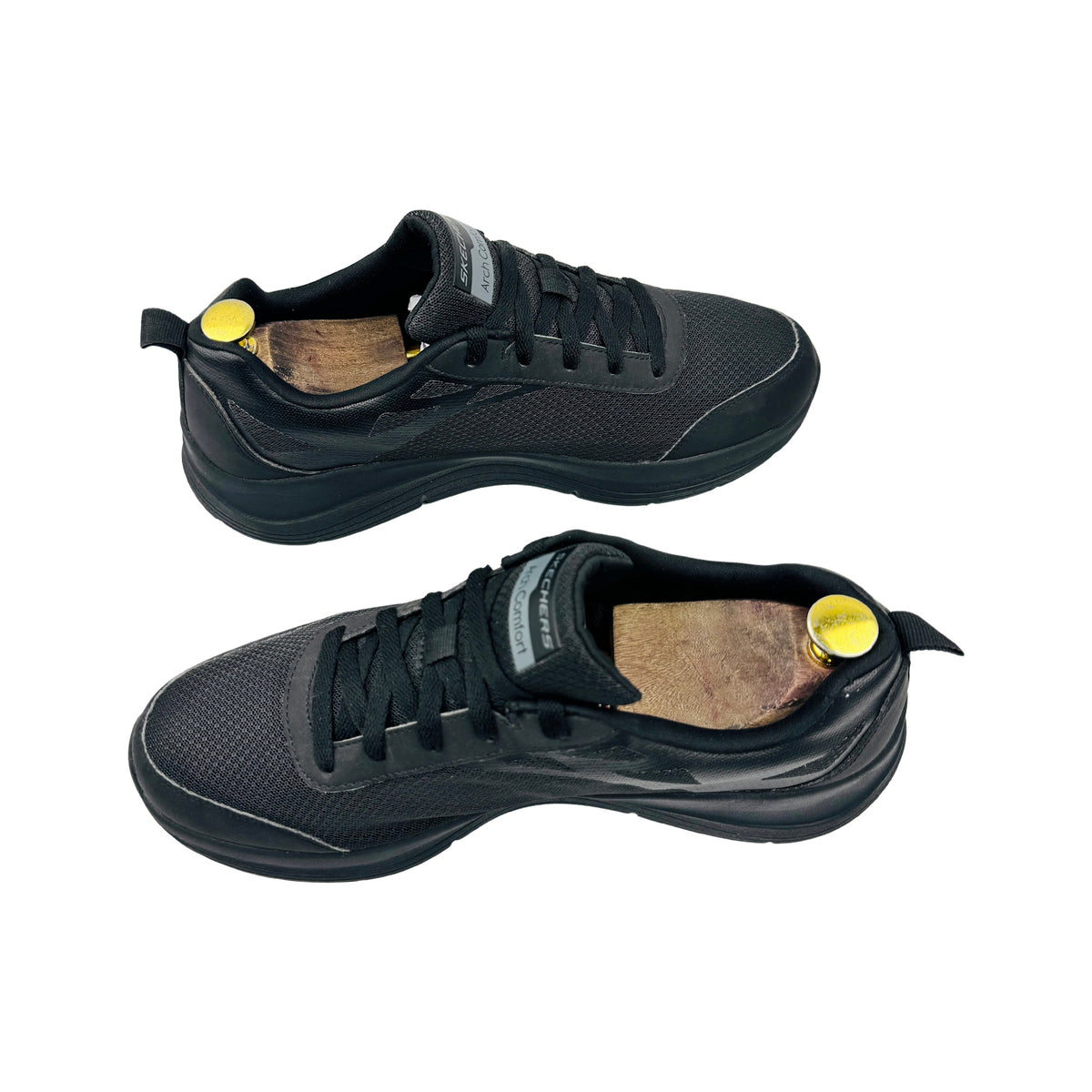 Skechers Arch Comfort Black Sneakers (Size 42.5) - 16909-BBK