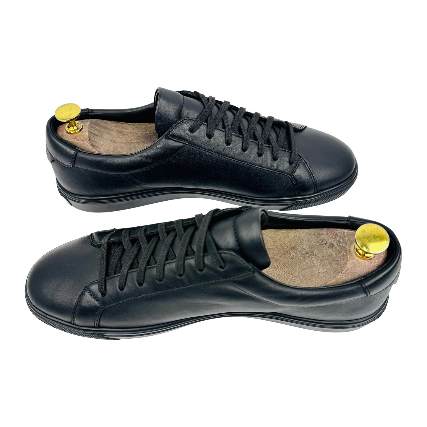 Saint Laurent Andy Calf Leather Sneakers (Size 43) - 596057