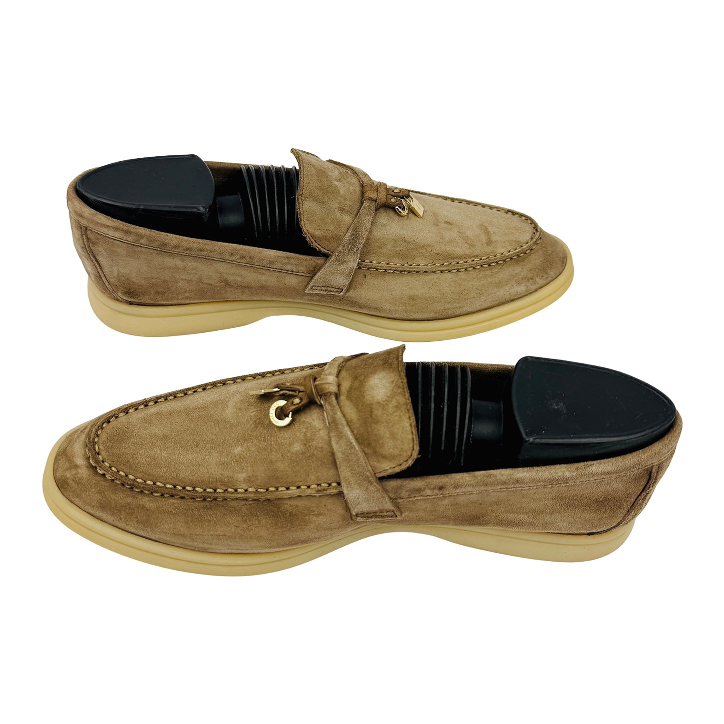 Loro Piana Summer Walk Brown Loafers (Size 40/40.5) - N50211