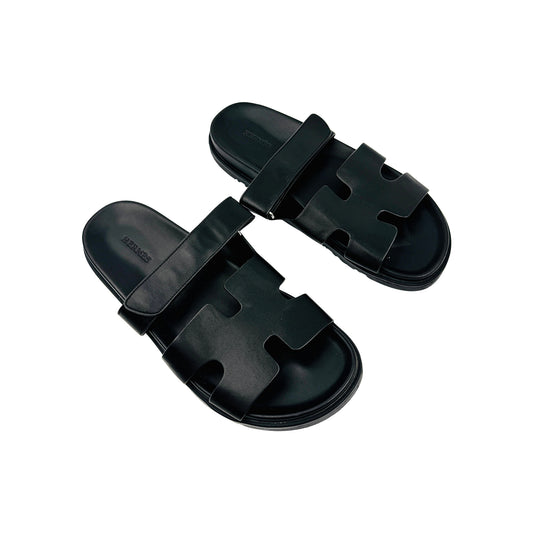 Hermès Men's Chypre Sandal Slippers (Size 42.5/43)