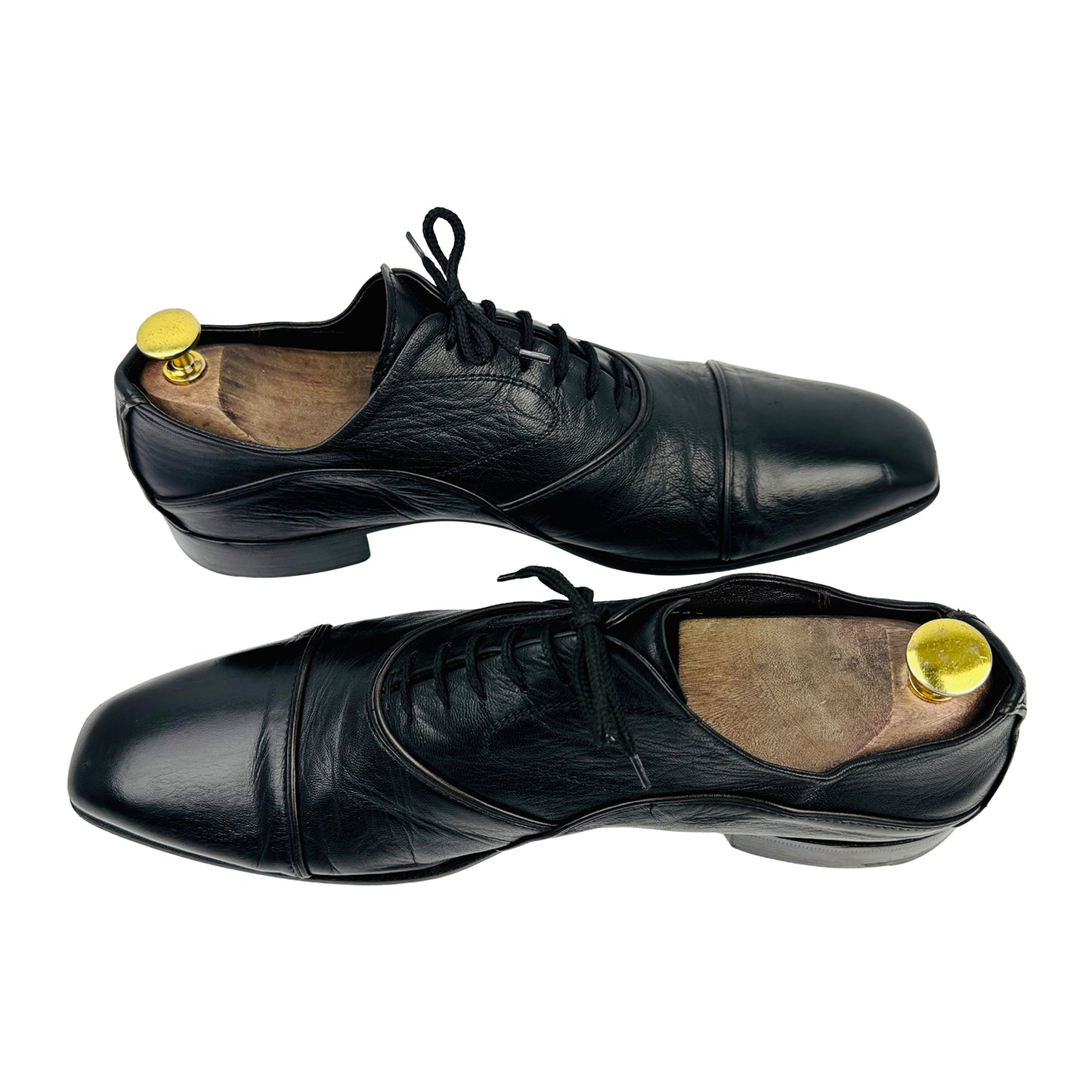 Cesare Paciotti Men's Black Oxford Shoes (Size 42)