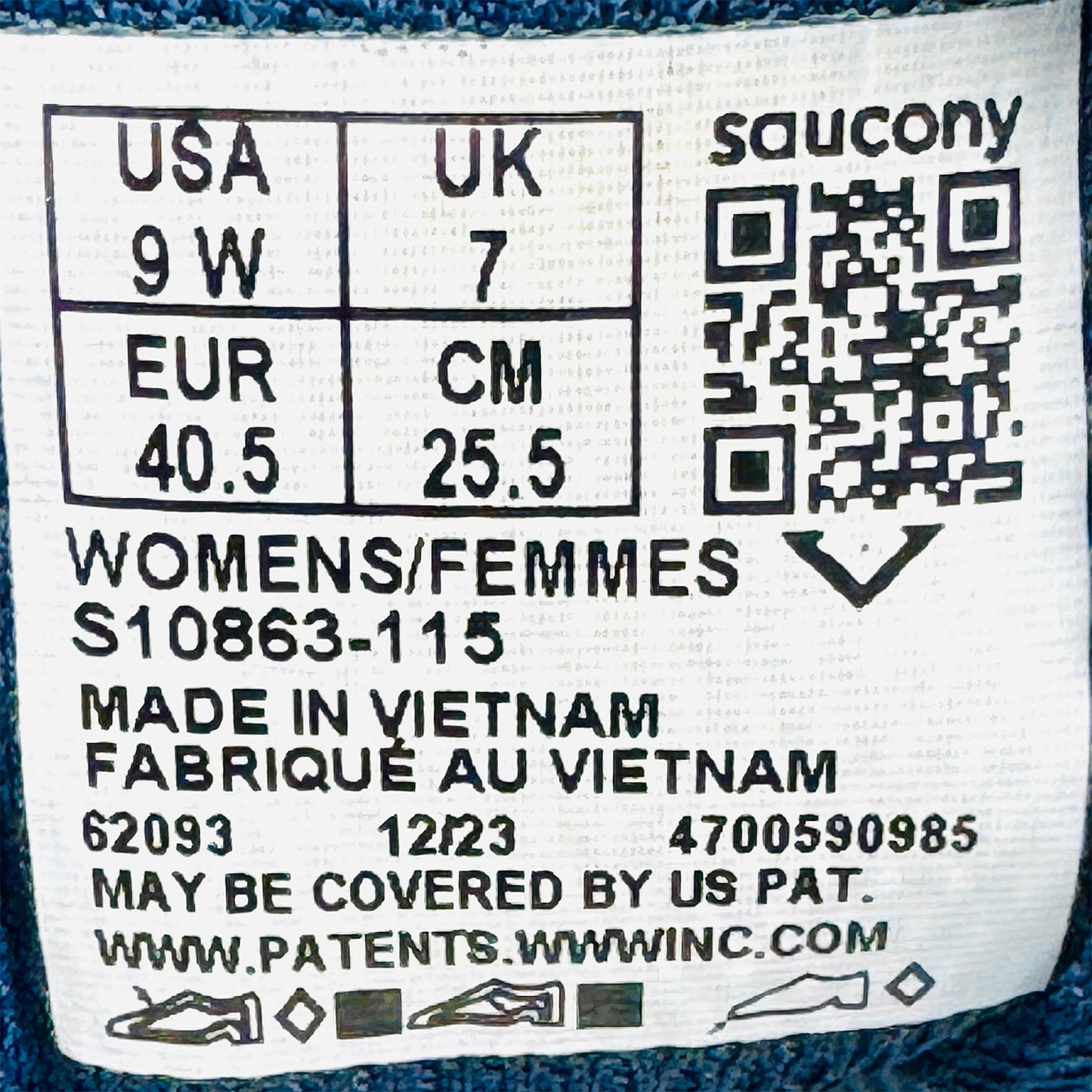 Saucony Aura TR Light Grey Shoes (Size 40.5) - S10863-115