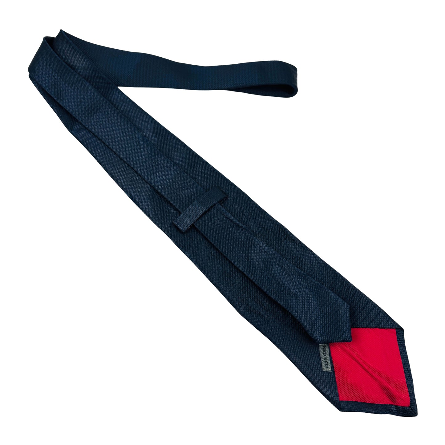 Olly Gan Dark Navy Italian Tie (Size Regular)