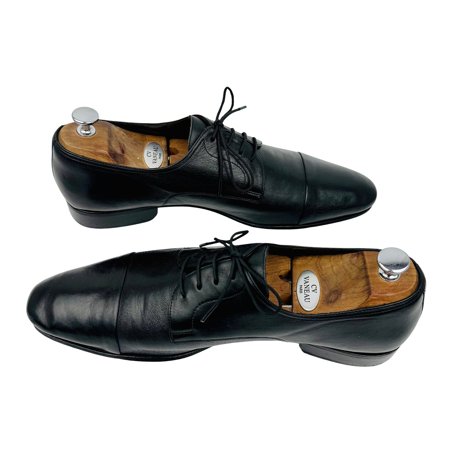 Bruno Magli Martico Black Oxfords (Size 45) - MT5201