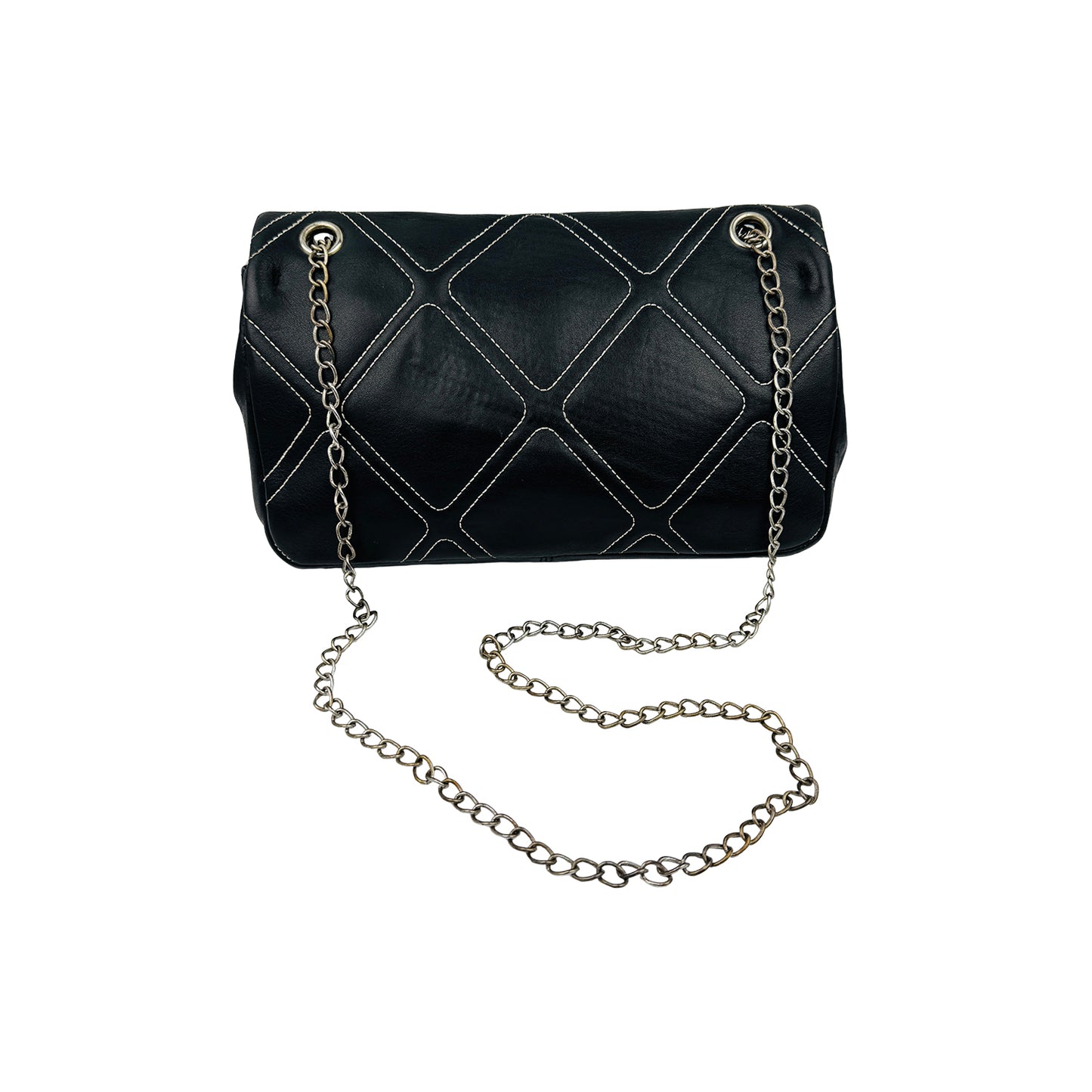 Chanel Ultimate Stitch Black Quilted Leather Flap Bag